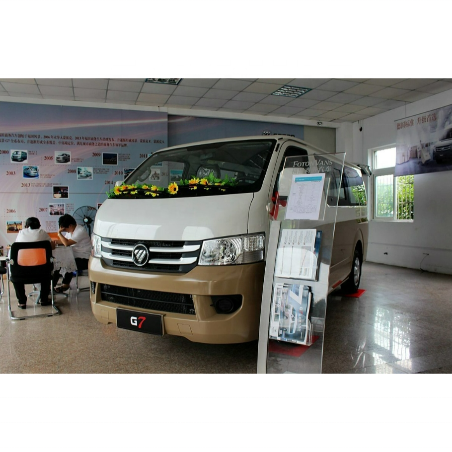 Best Selling Foton Mini Van Car Cheap Electric Van Minibus Vans for Sale